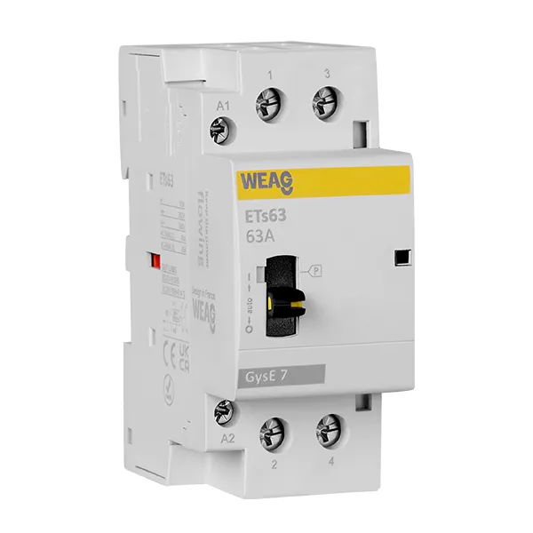 Kontaktor 24 VAC IEC60947-4-1 Moduláris kontaktor